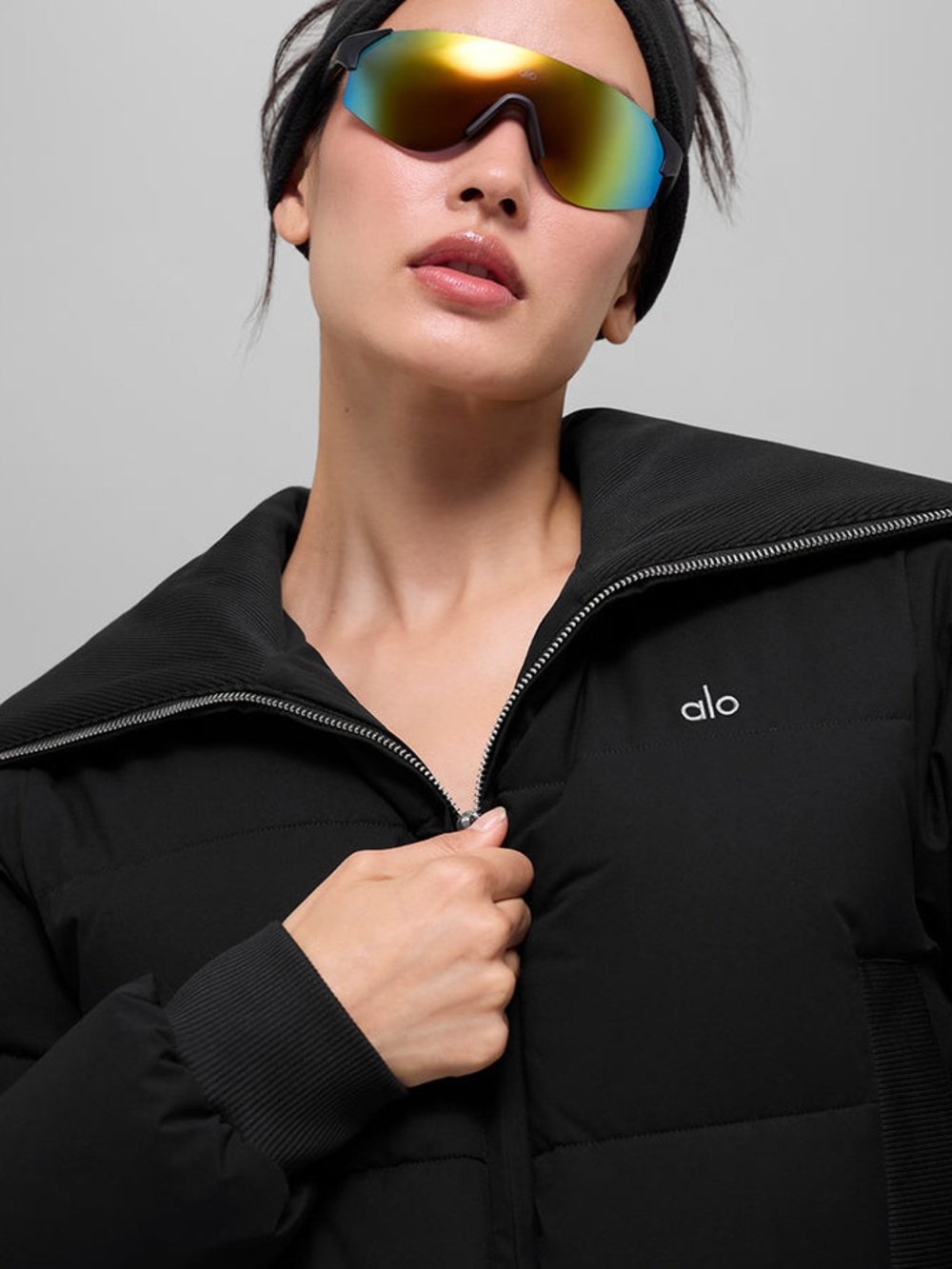 ALO Captivate Puffer in Black - Large - Picture 10 of 10